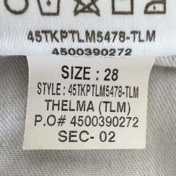 Joe’s Jeans The Milla High Rise Ankle Straight in Thelma Wash Size 28 - Picture 15 of 15